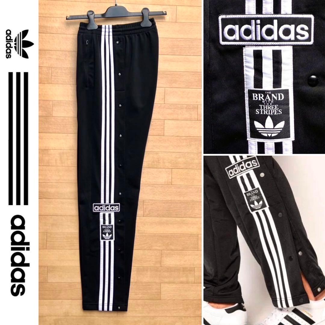 アディダスオリジナルス アディブレイク トラックパンツ ジャージパンツ S 黒