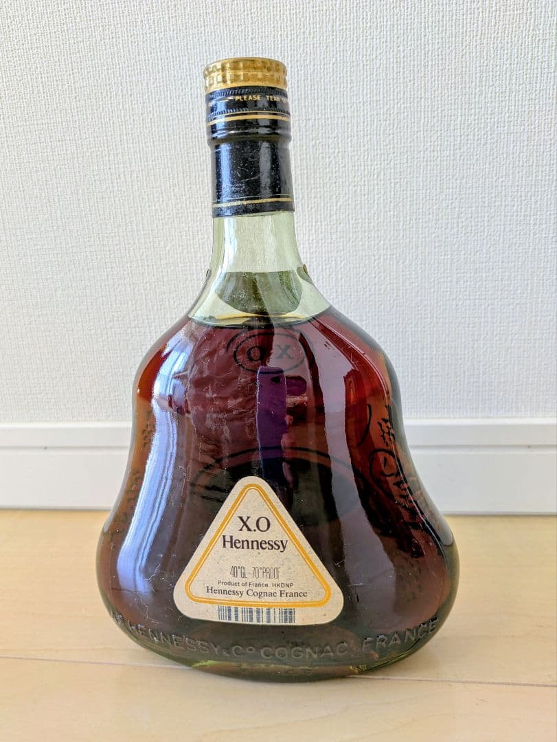 Hennessy X.O コニャック 700ml ヘネシー金キャップ　古酒