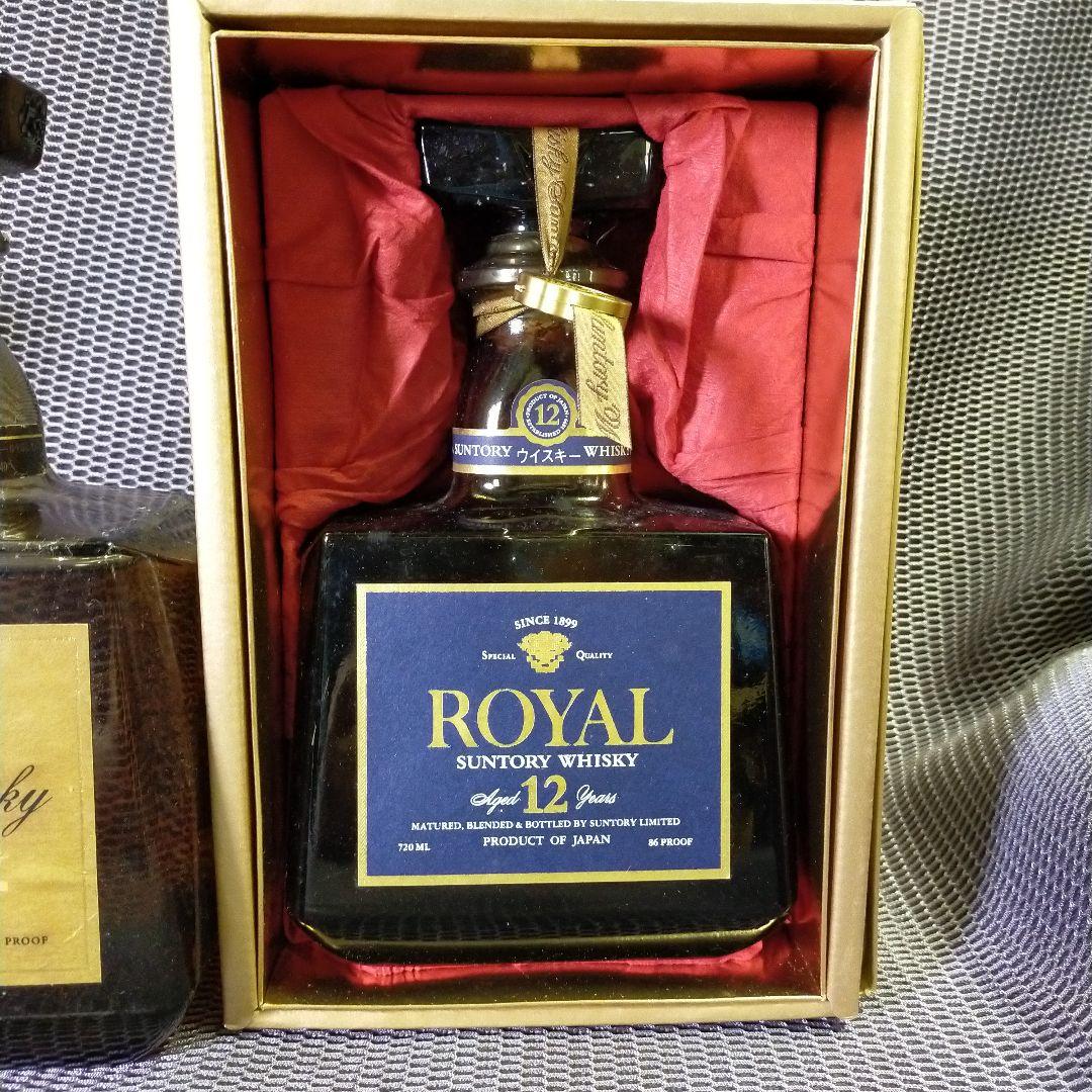 サントリーローヤル'60 720ml/SR1000ml/12年　計3本