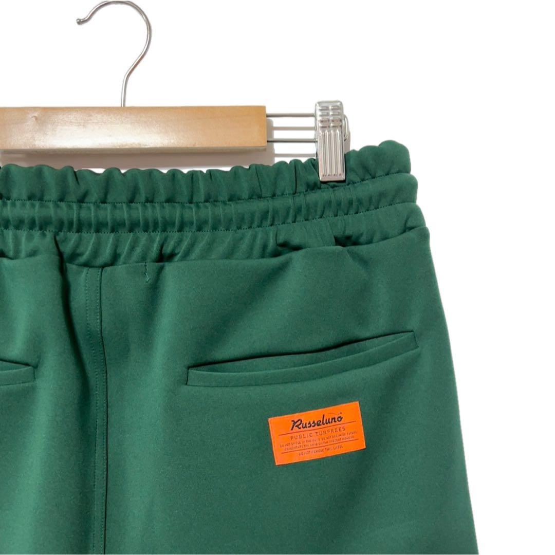 新品 ラッセルノ ゴルフ コブラ ワッペン ショートパンツ グリーン M 4
