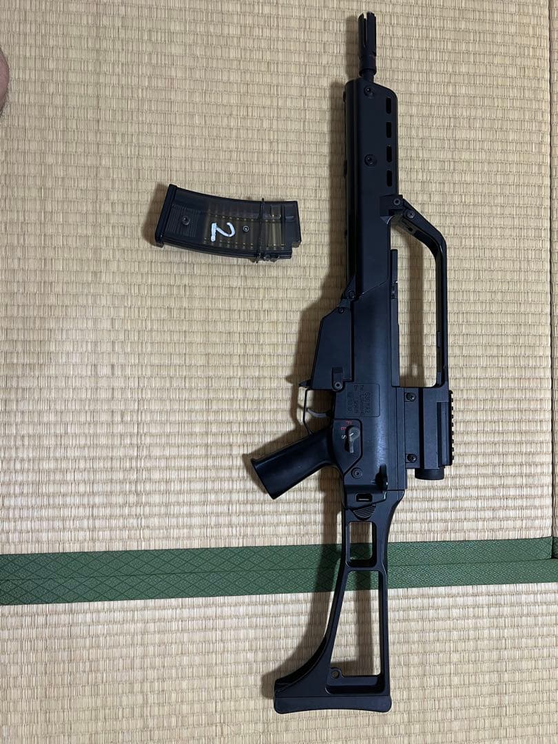 ラ*ト様 G36C 電動ガン ブラック マガジン付き