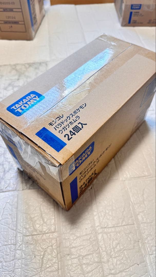 新品1カートン　モンコレ　パラドックスポケモン　ウガツホムラ