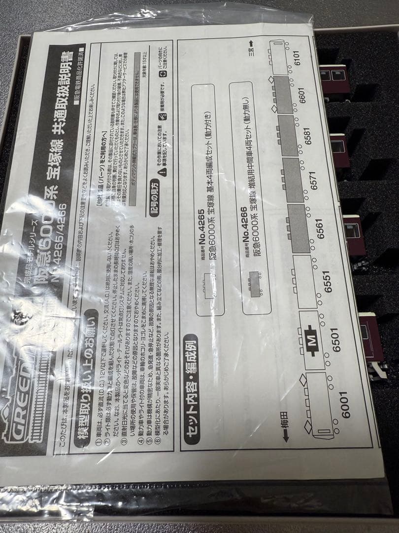 Nゲージ グリーンマックス 阪急6000系 箕面線タイプ