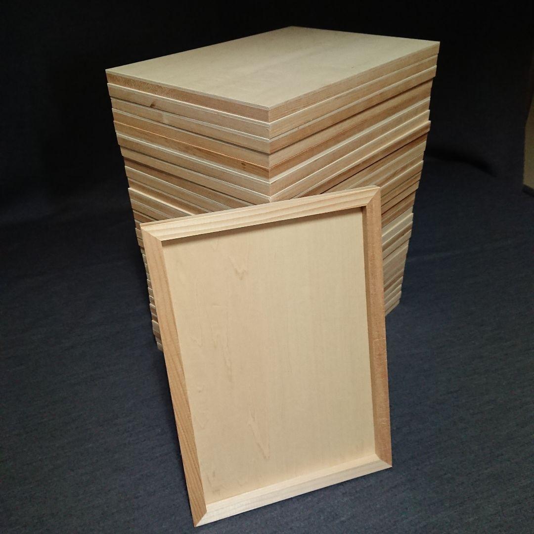 シナベニヤパネル A４　３０枚セット