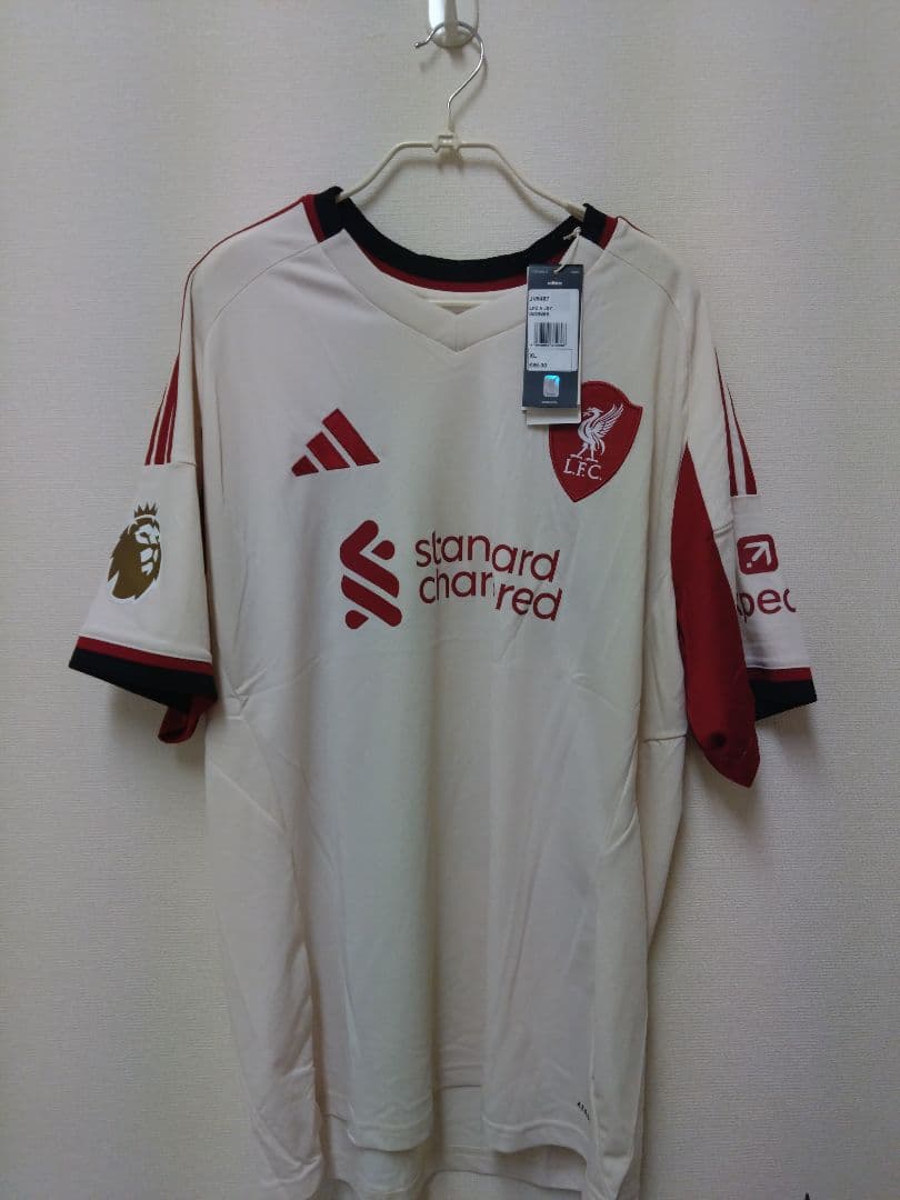 サラー リバプール 2025-26アウェイユニフォーム プレミアバッチ付