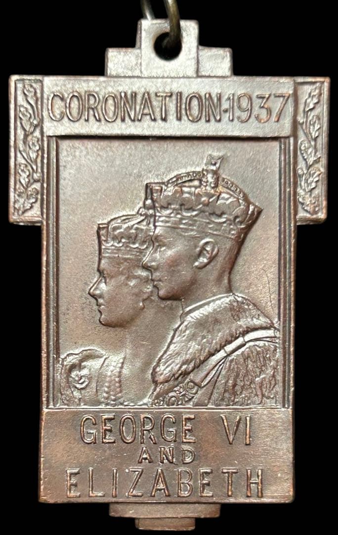 【希少メダル】イギリス 1937 戴冠式 ジョージ6世 セブンオークス
