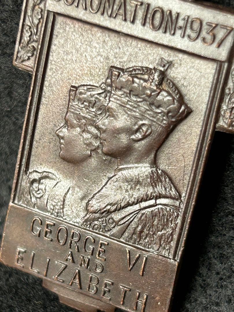 【希少メダル】イギリス 1937 戴冠式 ジョージ6世 セブンオークス