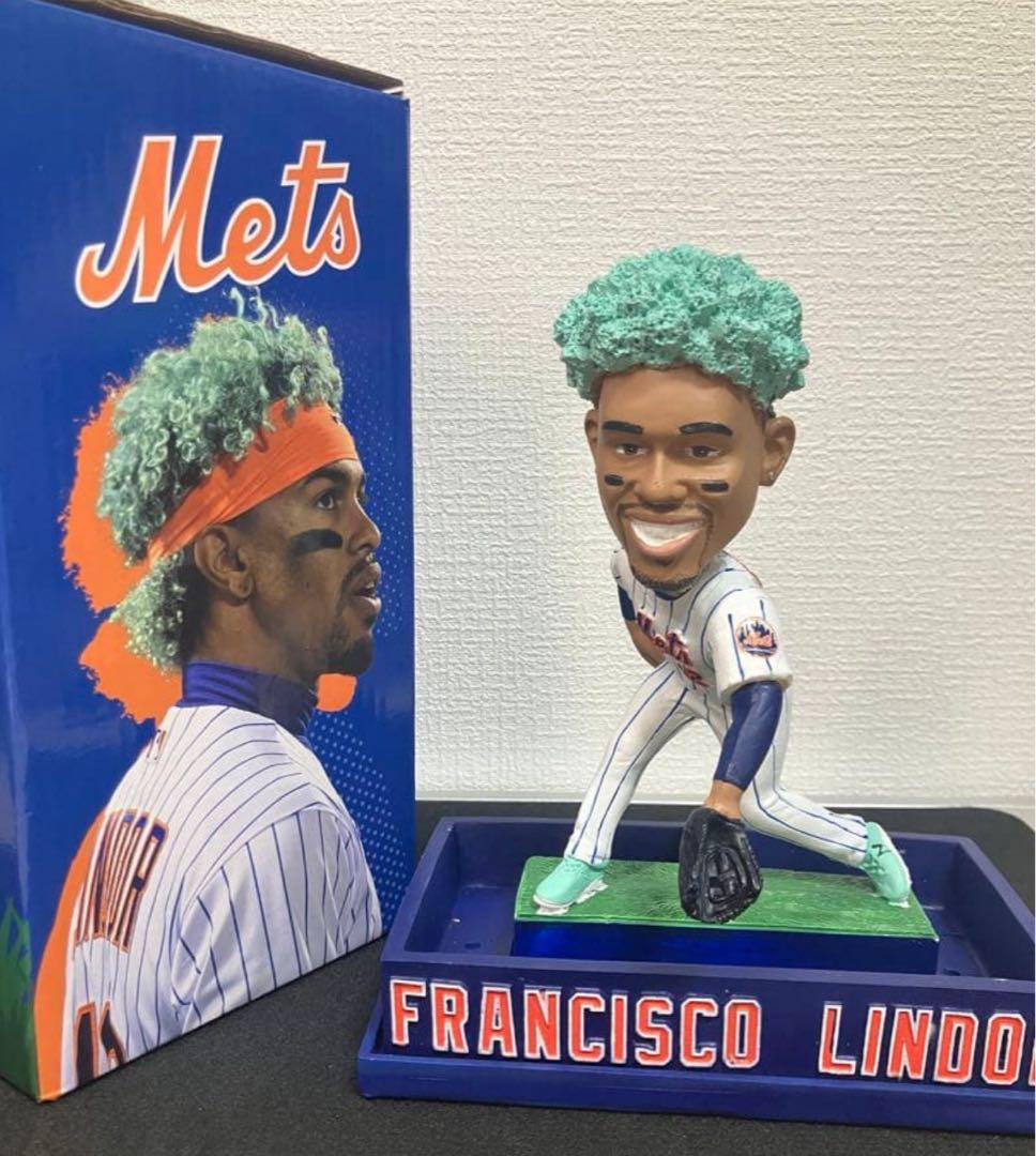 【美品】フランシスコ　リンドーア　メッツ　ボブルヘッド 2023年 球場配布