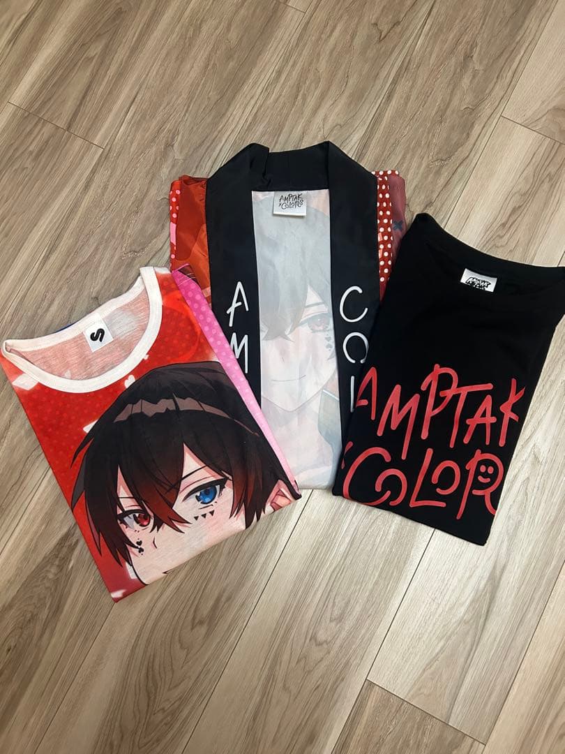 AMPTAKXCOLORS あっとくん　Tシャツ×2種＋法被 3点セット