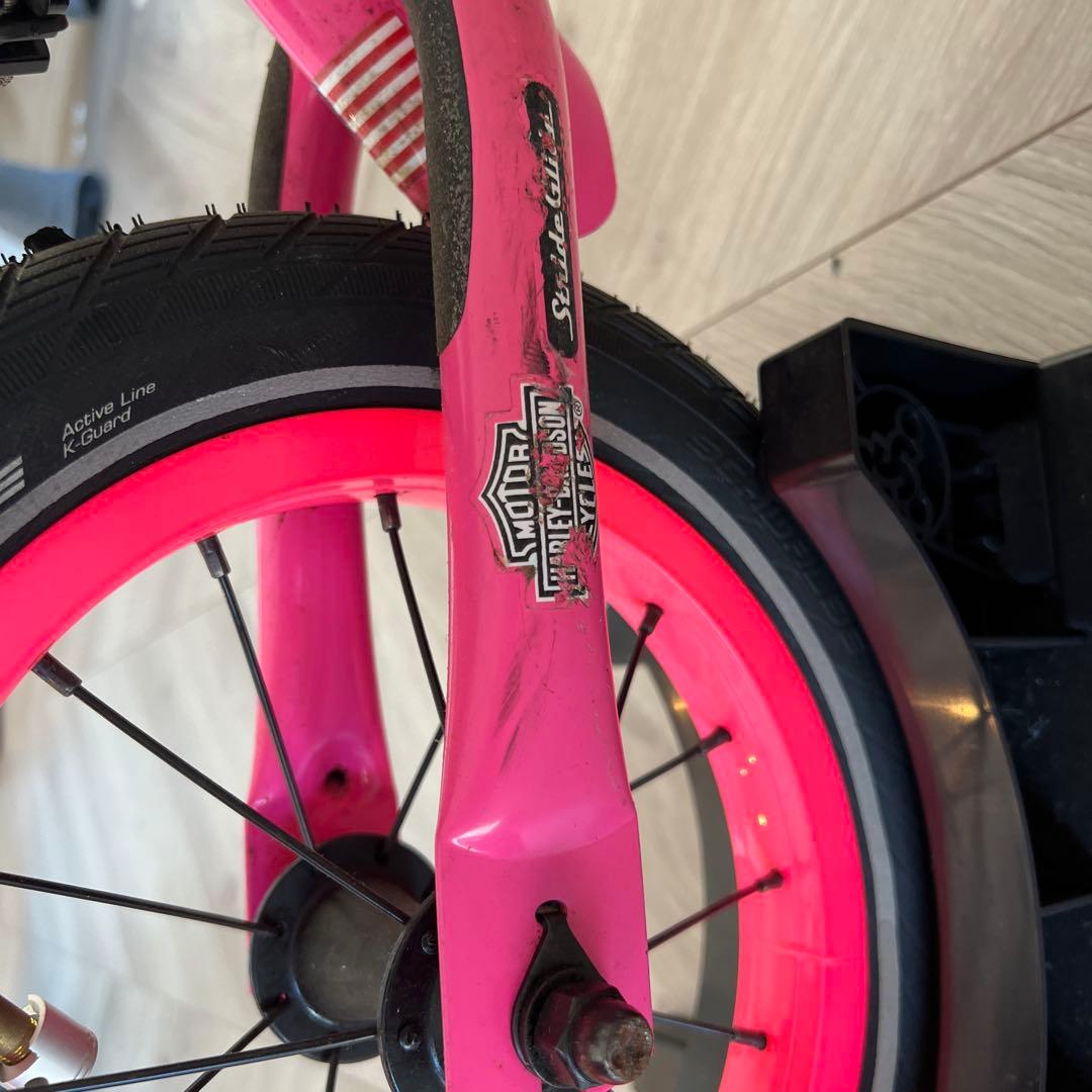 ストライダー　ハーレーダビッドソン コラボ　ピンク STRIDER 希