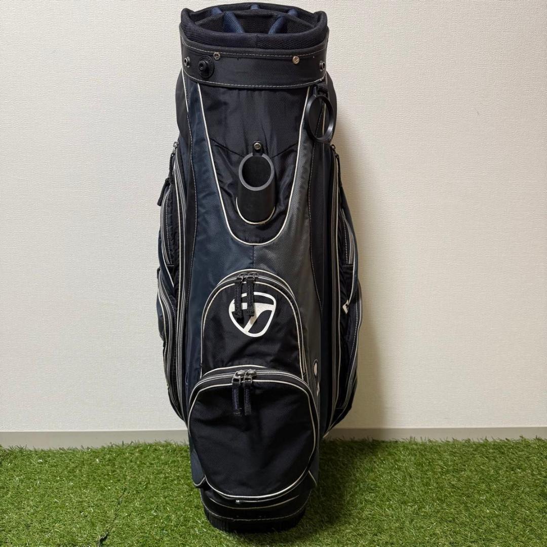 レア！ Taylormade キャディバッグ 14分割 軽量 多機能 ネイビー