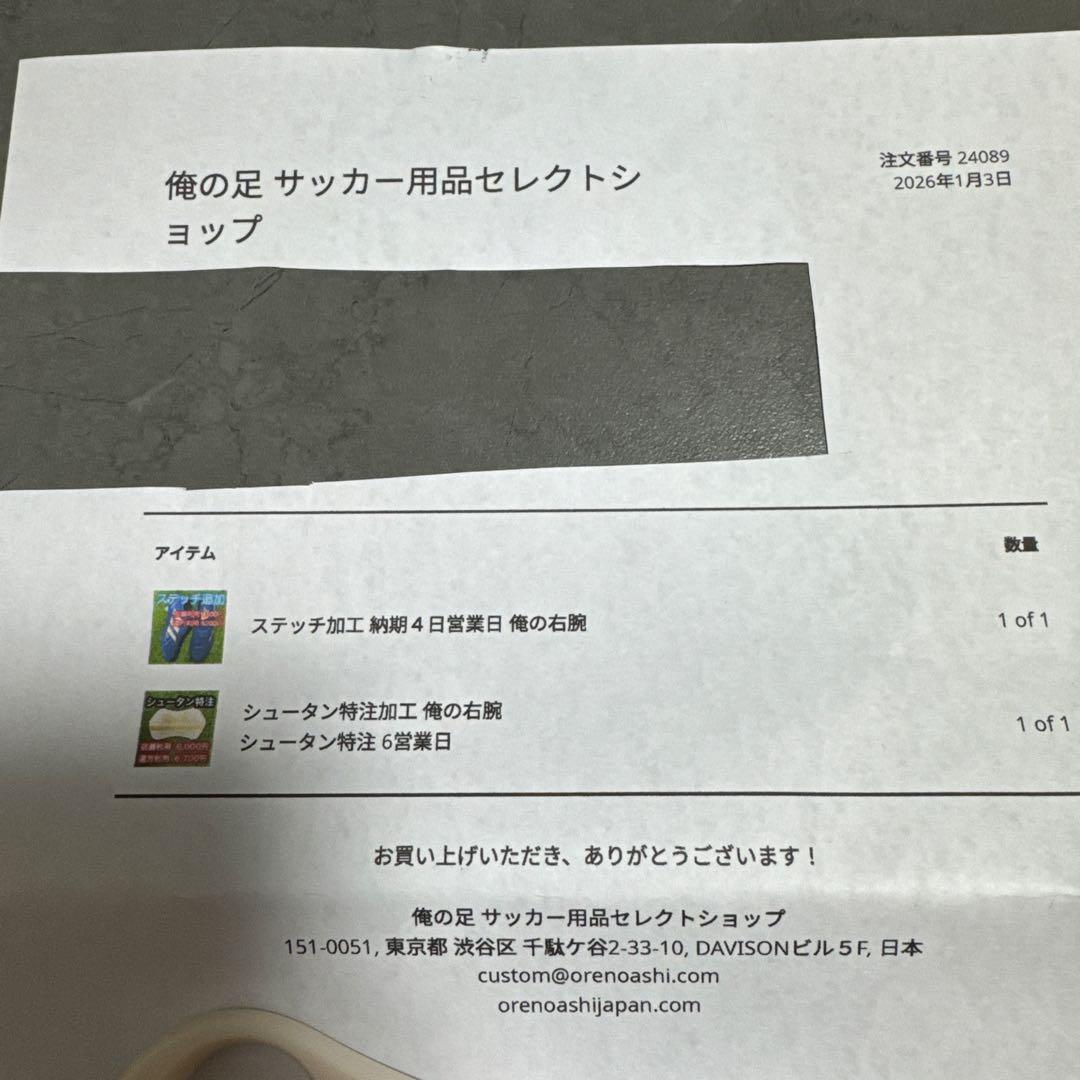 特注　シュータン型　着用1回コパ ピュア 3 ELITE HG/AG JAPAN