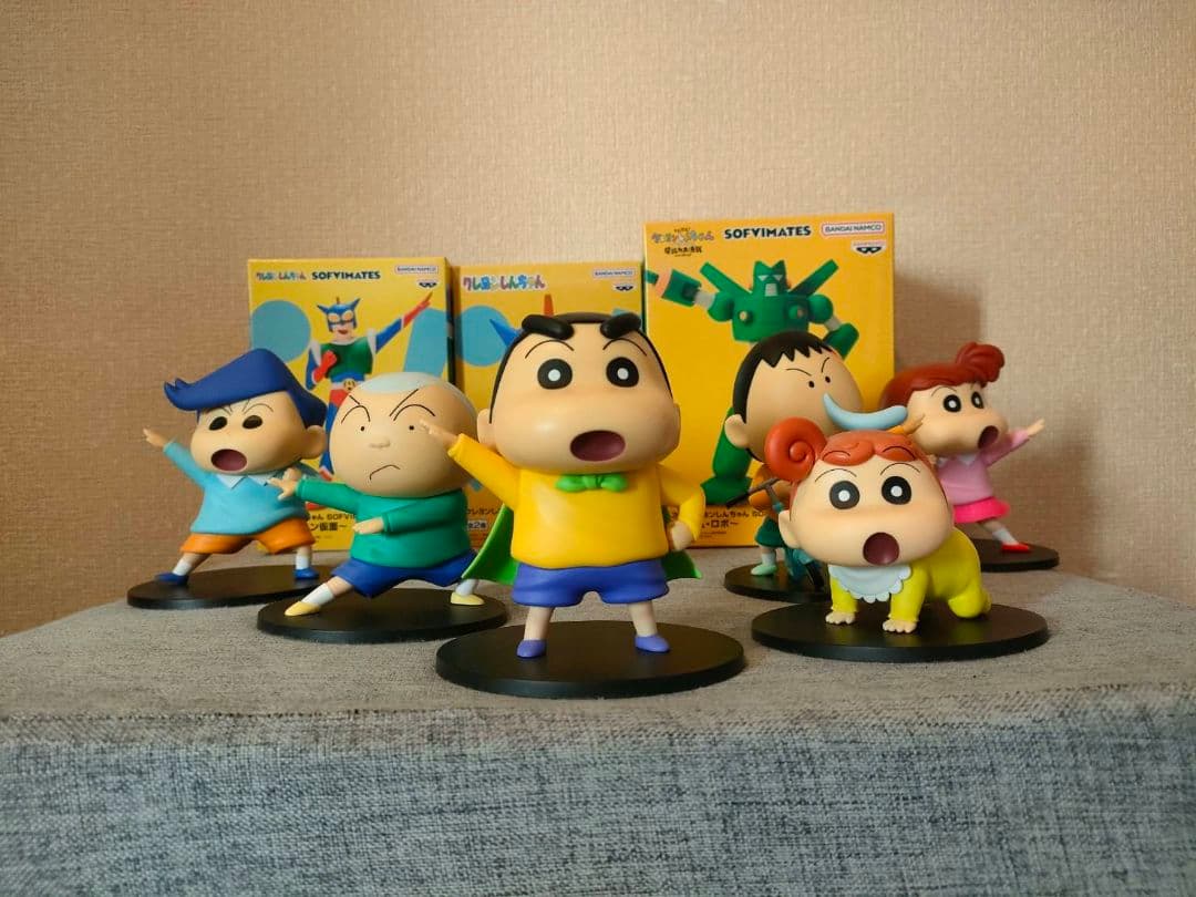 クレヨンしんちゃん フィギュアセット