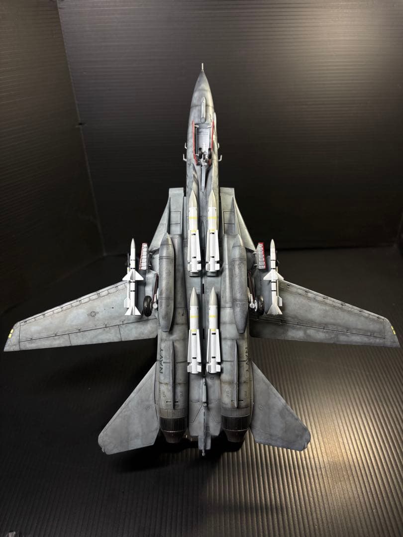 F14A トムキャット　ロービジ仕様　1/72 プラモデル完成作品