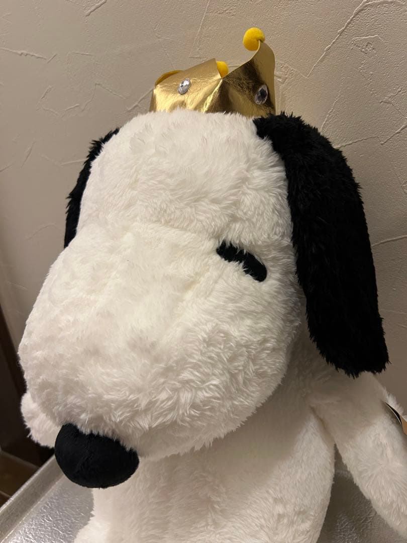 ［数量限定］PEANUTS× PLAZA スヌーピー　クラウン　ぬいぐるみ