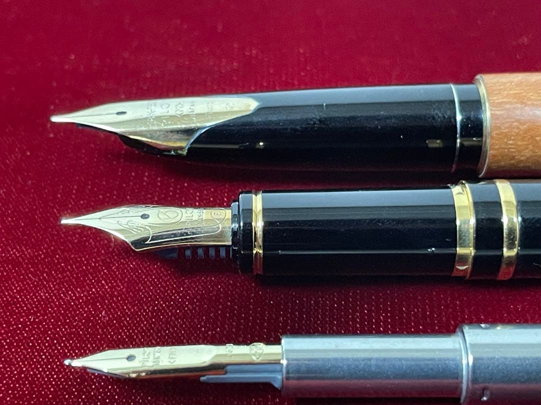 極美品　1972年製　初代 高級天然　イタヤカエデ 大型18K パイロット