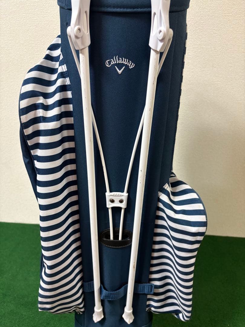 CALLAWAY キャディバッグ ストライプ 星柄