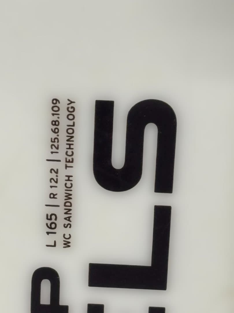 HEAD　ヘッド　スキー板　165㎝　レース　カービングスキー　板のみ