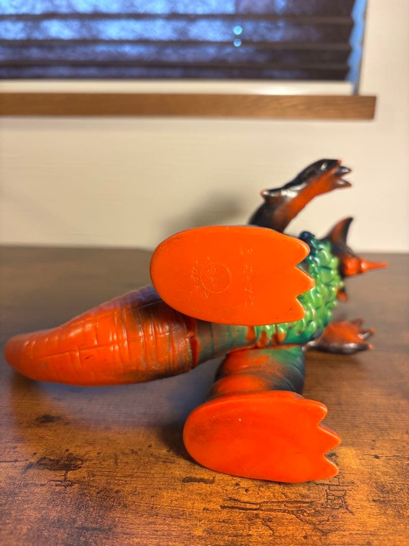 マルサン　ゴモラ　当時物　ソフビ　ブルマァク　ウルトラマン　怪獣　美品