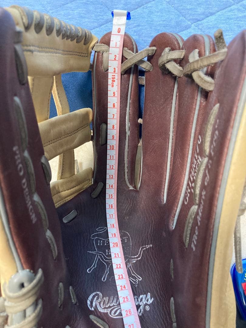 Y*P様 ローリングスRawlings 外野手用　軟式グローブ ブラウン/ベージ