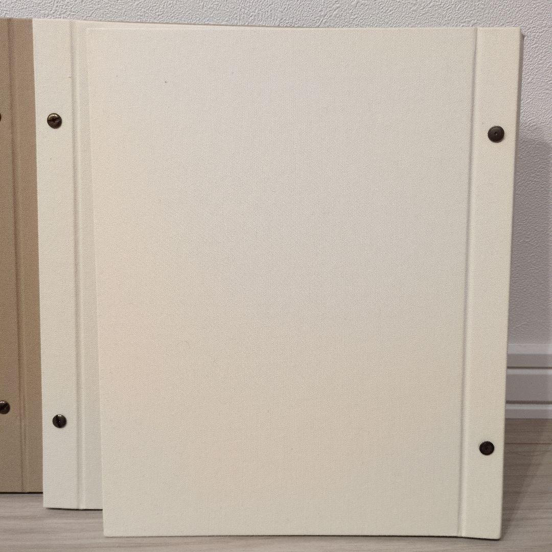 アルバス サンド アイボリー 4点セット リフィル付け足し済み ALBUS