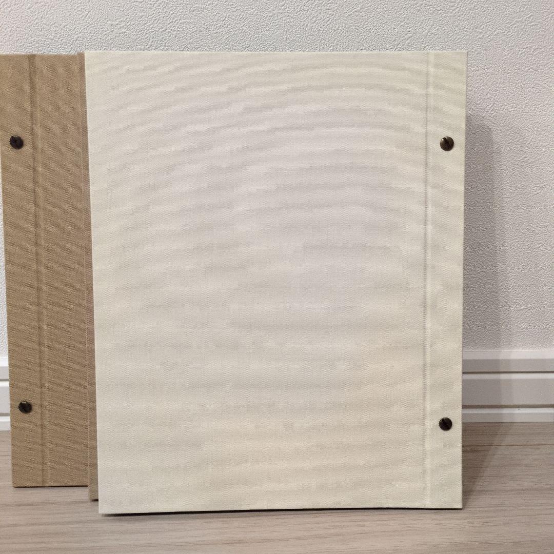 アルバス サンド アイボリー 4点セット リフィル付け足し済み ALBUS