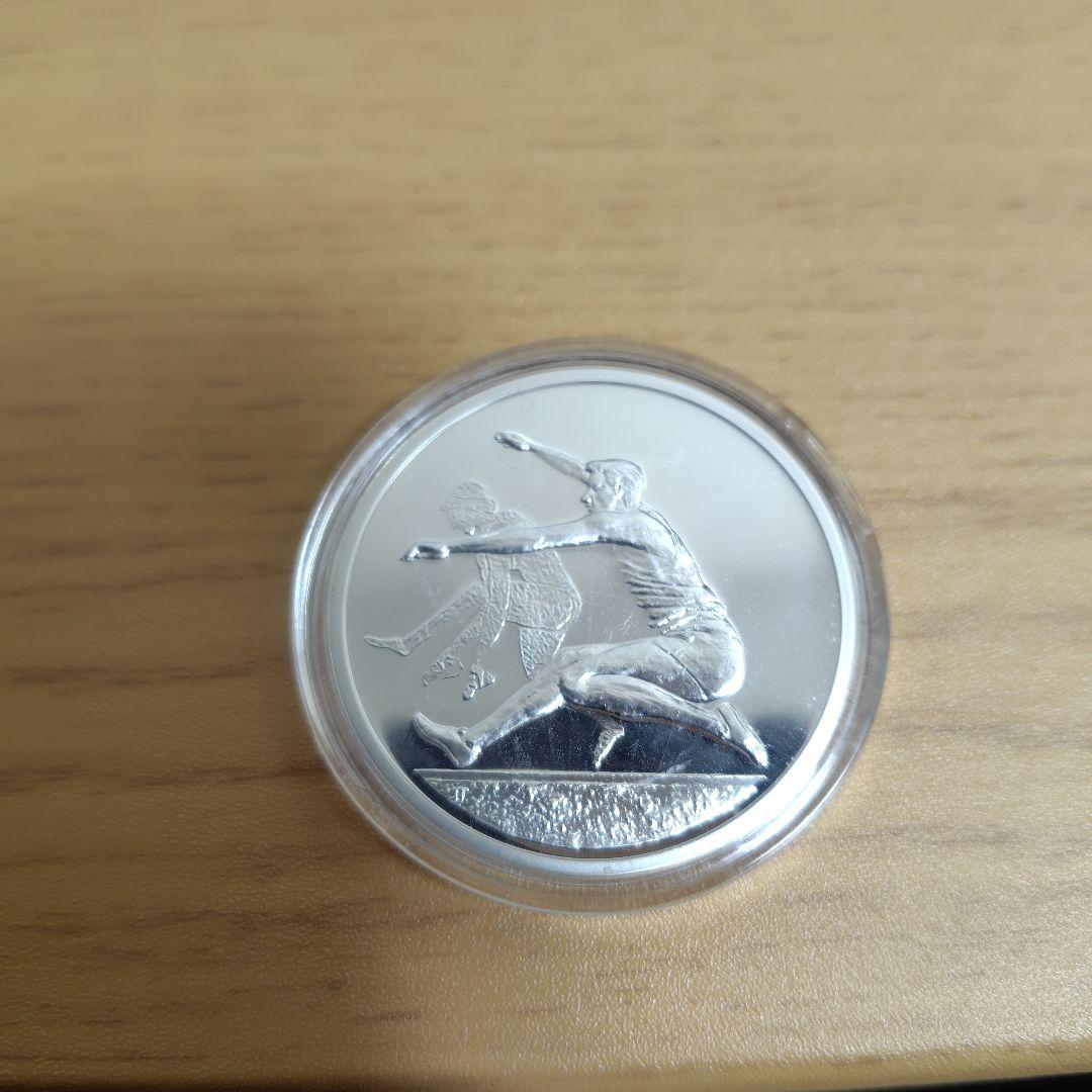 アテネ　オリンピック 銀貨　2オンス純銀含有　プルーフ硬貨　10ユーロ