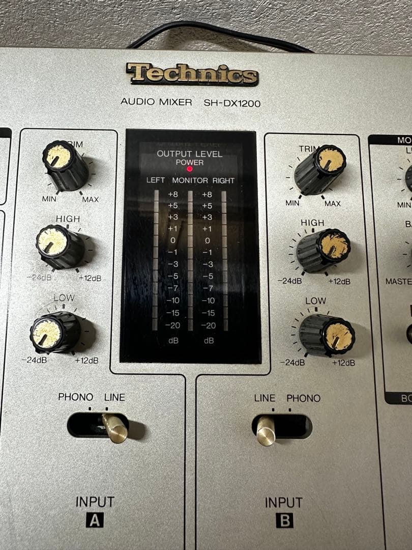 Technics SH-DX1200 DJミキサー　テクニクス