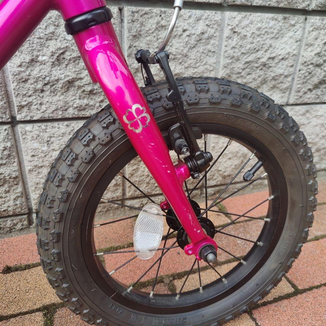 子供用自転車 ヨツバサイクル YOTSUBA ZERO 14 インチ ピンク