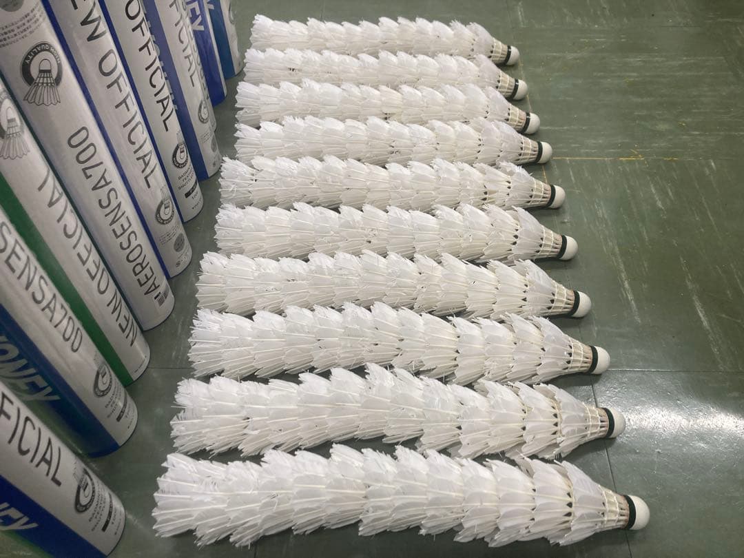 ニューオフィシャルなどノック用シャトル　130個②