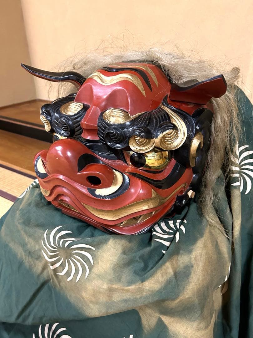 獅子舞　獅子頭　神楽　伝統工芸　開運　魔除け　縁起物