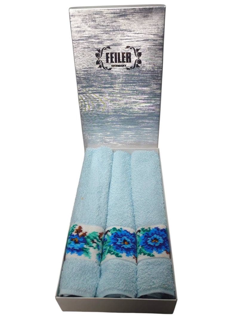 FEILER 　フェイラー　フェイスタオル3枚セット