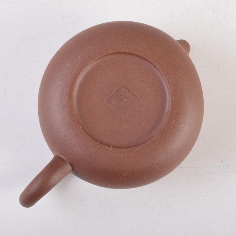 中国　宣興紫砂銘　紫砂　朱泥　急須　茶壷　C　9218