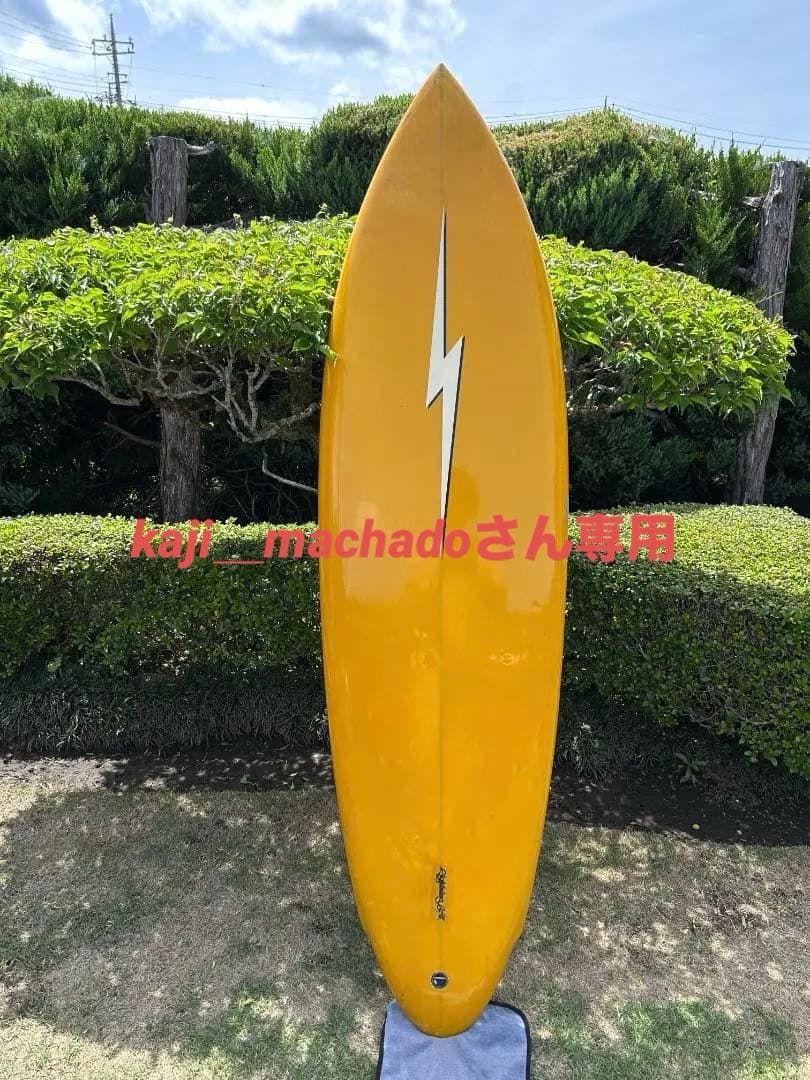 k*o様 値下げビンテージ　ライトニングボルトサーフボード送料込み