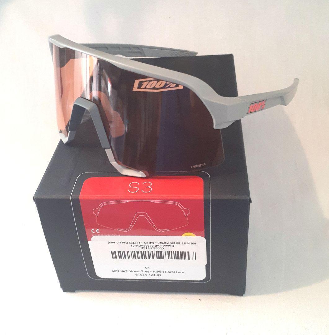 100% S3 HiPERコーラル ワンハンドレッド サングラス