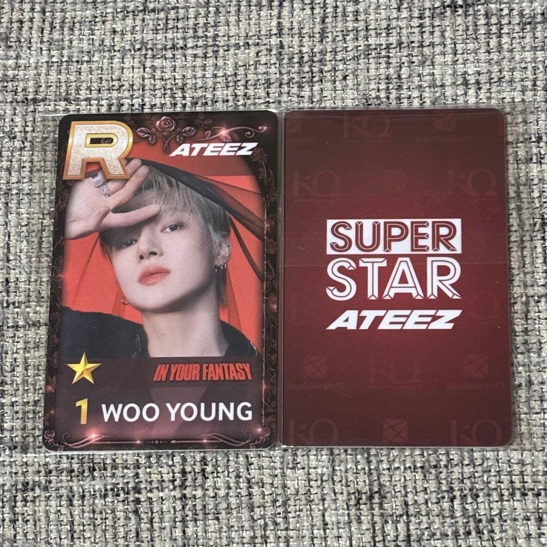 superstar ATEEZ 韓国クリスマス限定 IYF トレカ ウヨン
