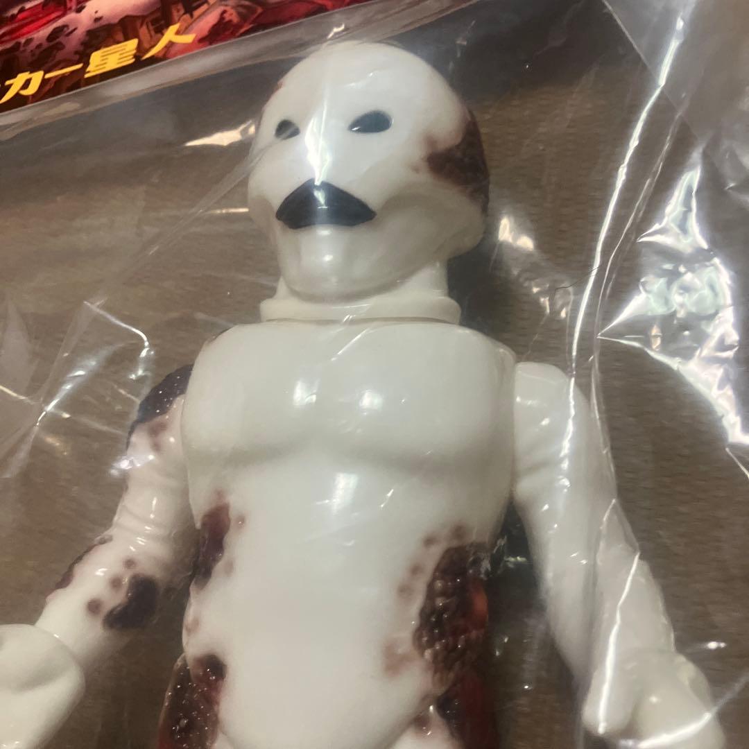 ソフビ ブラドサカー星人 スペル星人 ウルトラセブン UNKNOWN MAKER