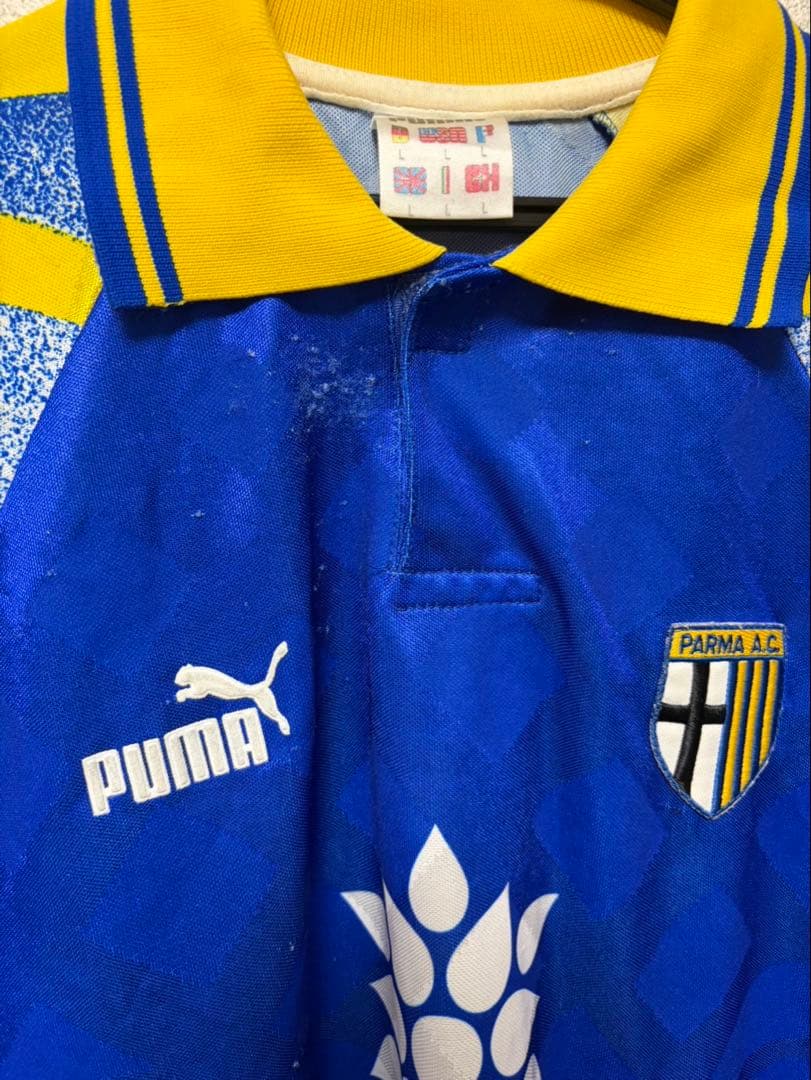 プーマ パルマ 長袖 ヴィンテージ 90s ユニフォーム　セリエA PUMA