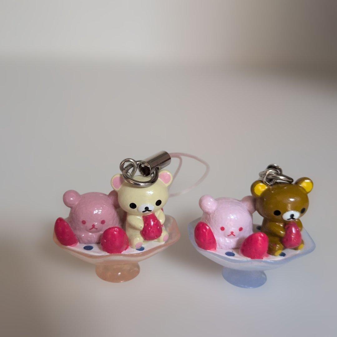 リラックマ　コリラックマ　いちご　 マスコットコレクション　スイーツ