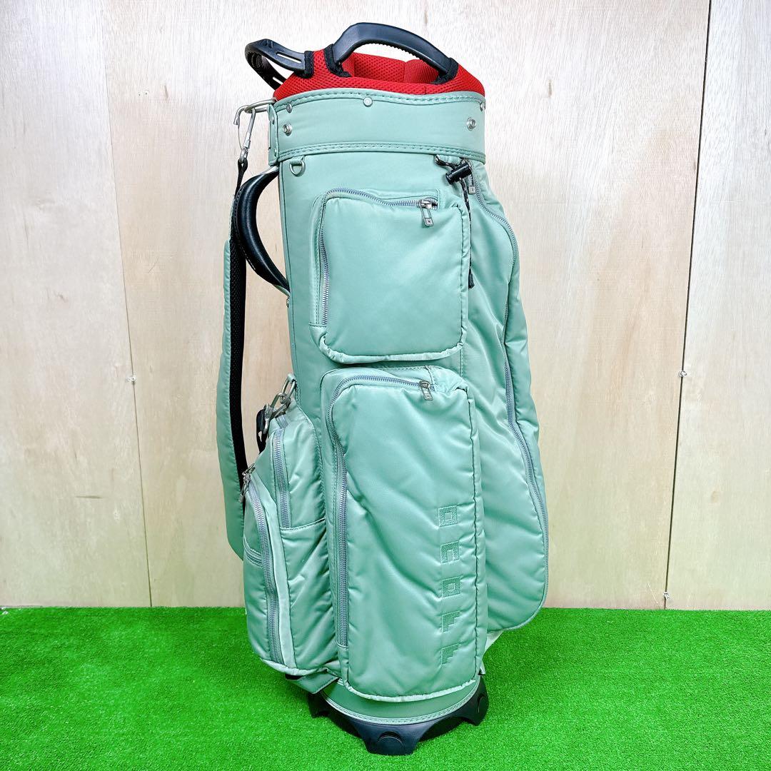 【美品】 ONOFF OB0420 キャディバッグ 9型 5分割 2.9kg
