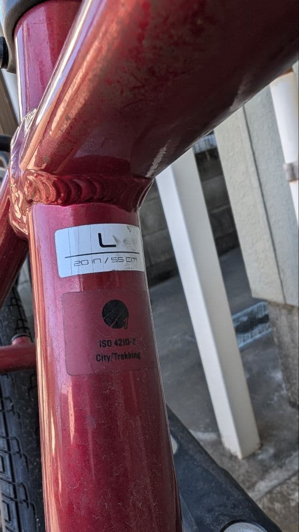 Trek 赤 クロスバイク Lサイズ