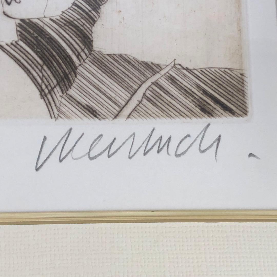 クロードワイズバッシュ リトグラフ サイン入り バイオリン 絵