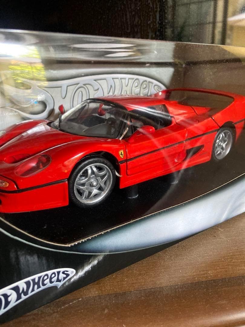 Hot Wheels Ferrari F50 レッド 1/18