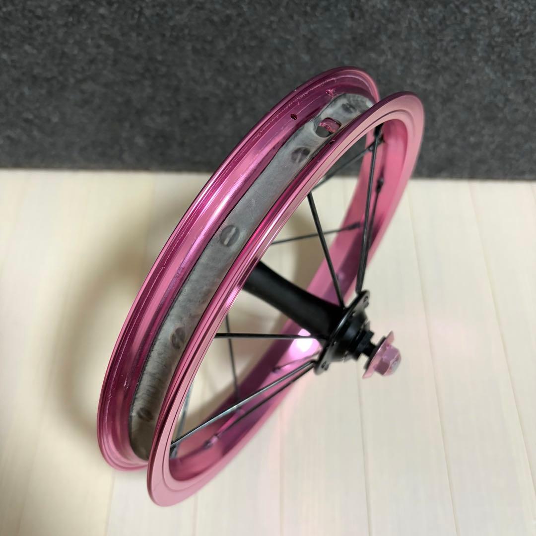 ストライダー　DADDYLAB ダディラボ　ホイール　ピンク　カスタム