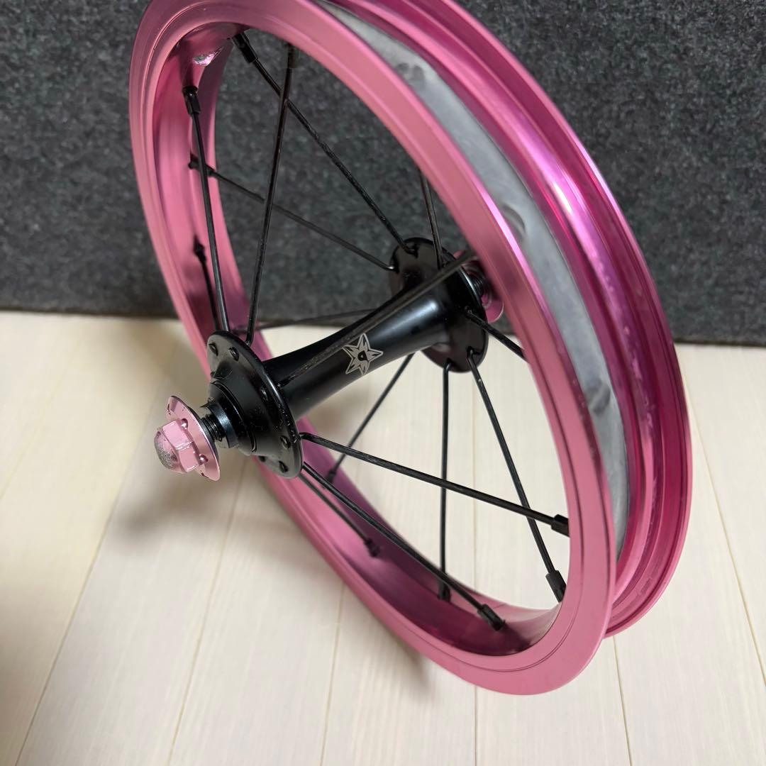 ストライダー　DADDYLAB ダディラボ　ホイール　ピンク　カスタム