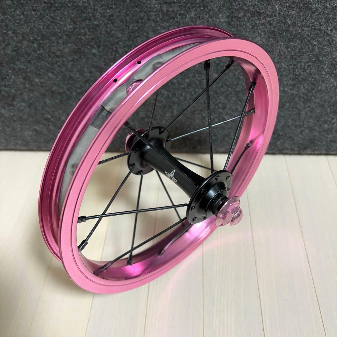 ストライダー　DADDYLAB ダディラボ　ホイール　ピンク　カスタム