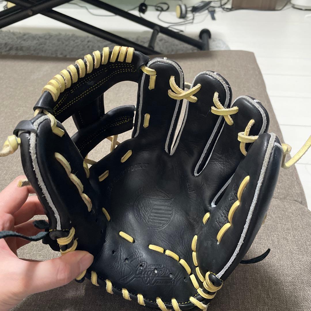 Slugger 軟式グローブ 黒/ベージュ