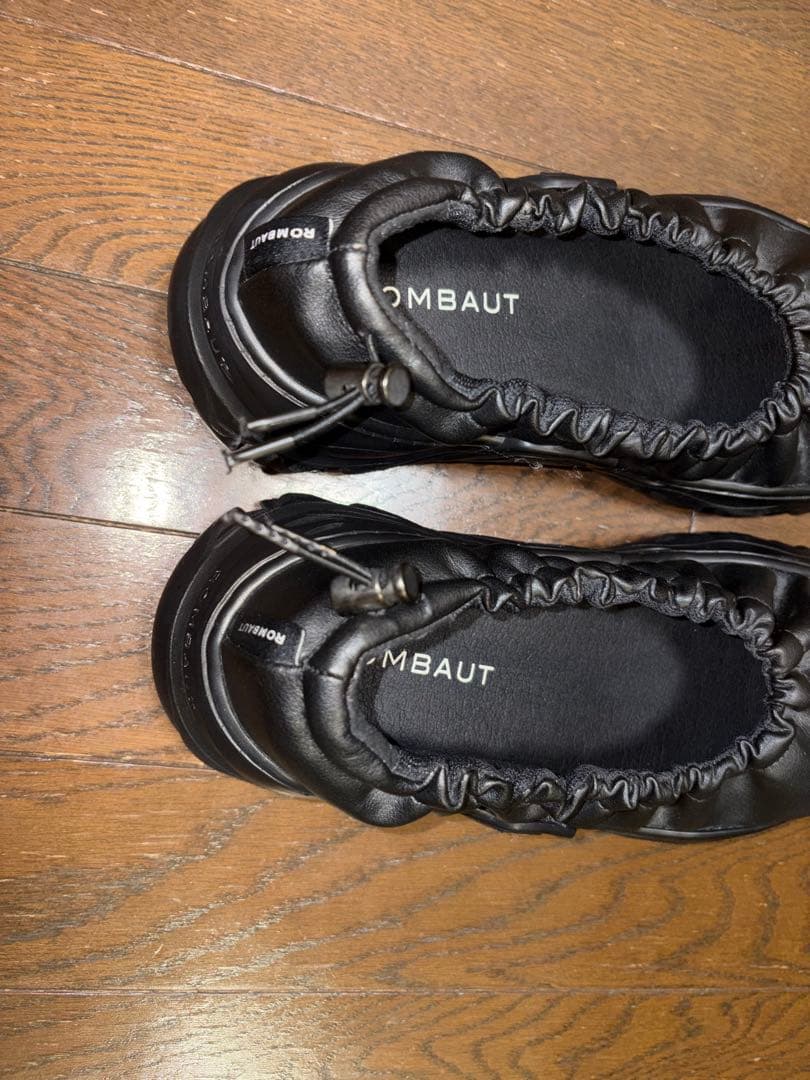 ROMBAUT ボッカチオ II オーラフューチャースニーカー 38 ブラック