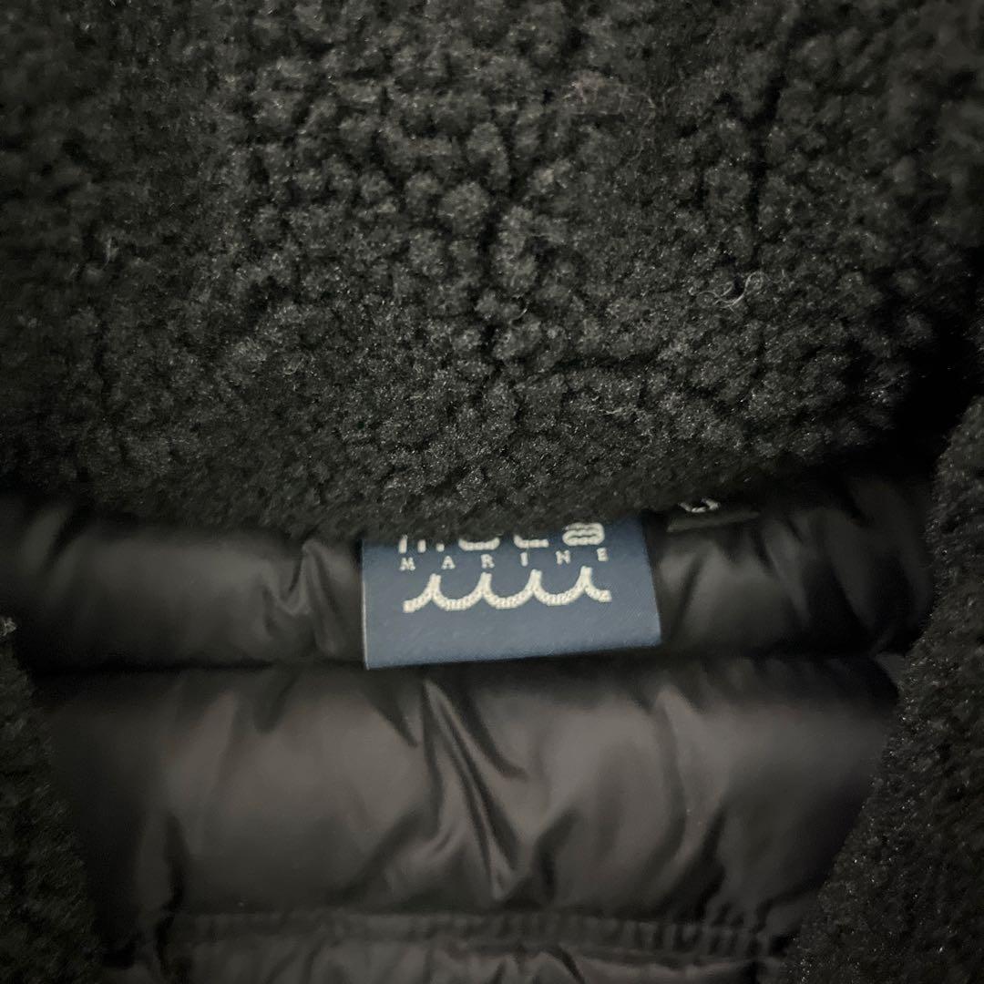 ムータマリン✨定価33000円✨キルティングダウン切替ベスト　ブラック