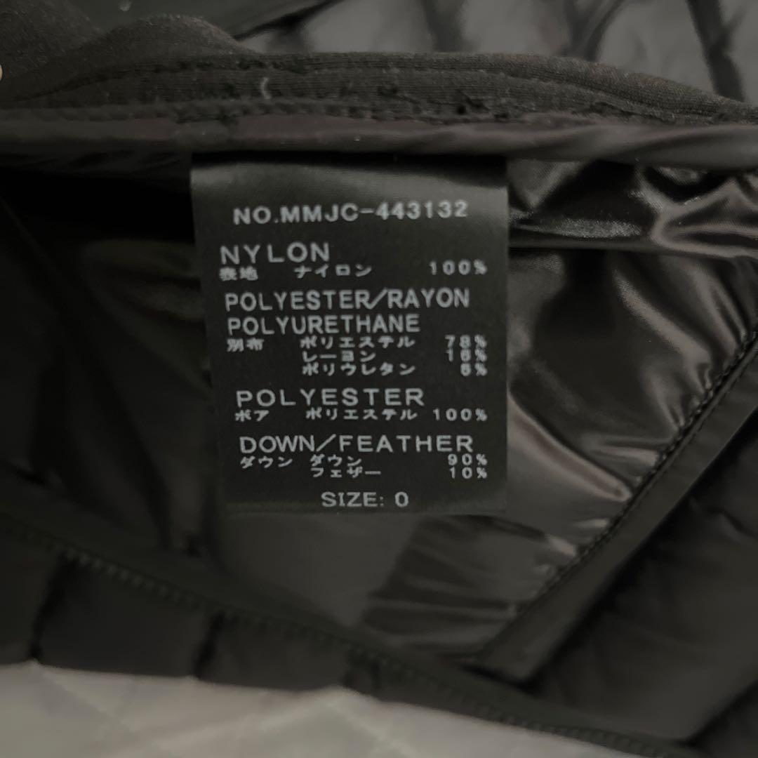 ムータマリン✨定価33000円✨キルティングダウン切替ベスト　ブラック